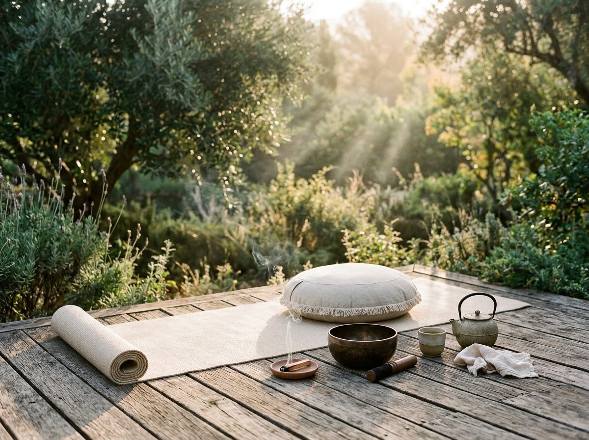 Práctica de Yoga, Respiración Consciente y Meditación al aire libre